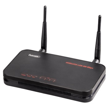 Hama 53133 wireless router Black