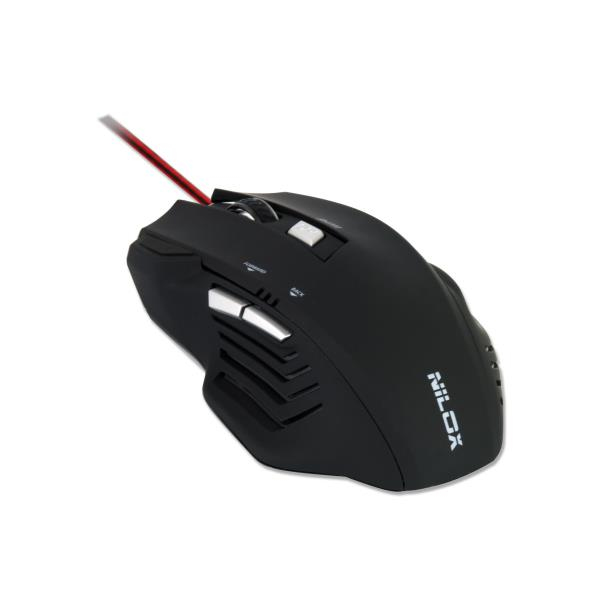 Nilox MG-10 mouse Gaming Ambidextrous USB Type-A Optical 2400 DPI – image 1