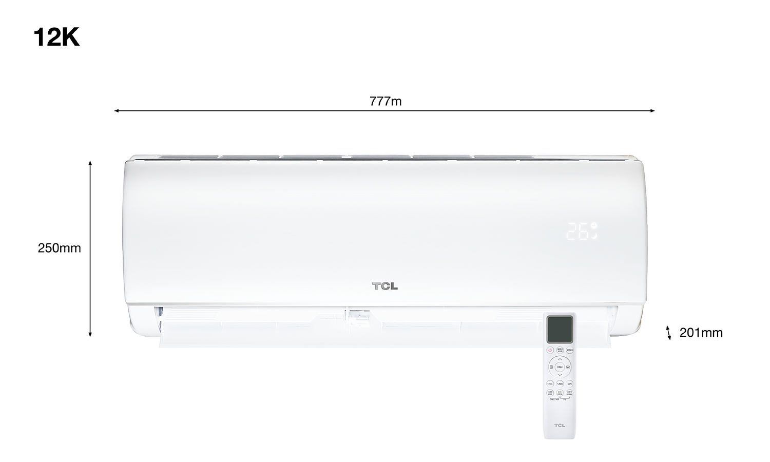 TCL Elite F1 S12F1S0 air conditioner Split system White – image 6