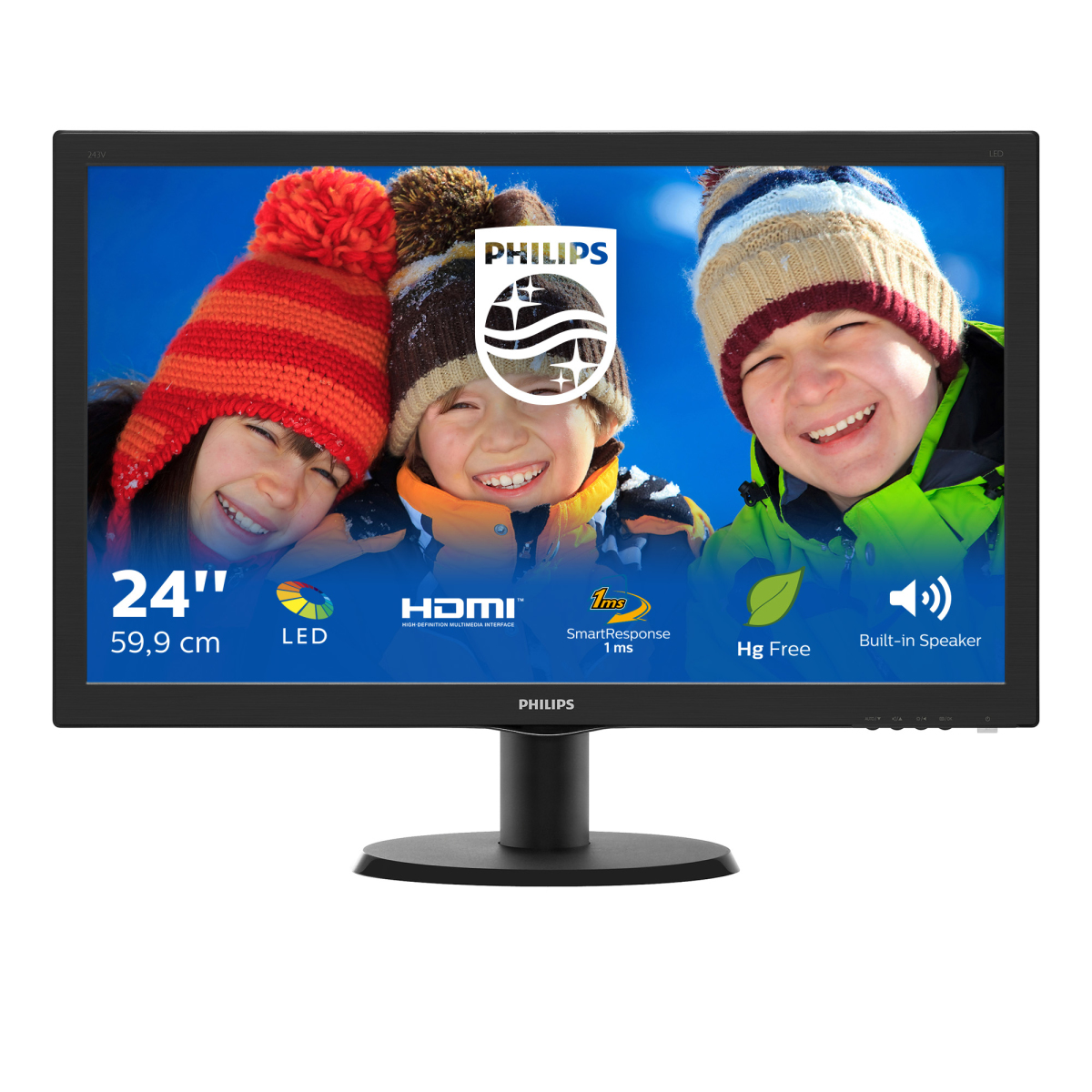 Philips V Line LCD monitor 243V5LHAB5/00 – image 1