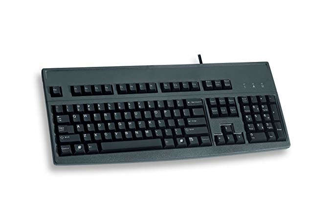 Cherry G83-6105LUNNO-2 keyboard Industrial USB + PS/2 QWERTZ German Black