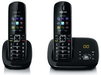 Philips CD6852B DECT telephone Caller ID Black
