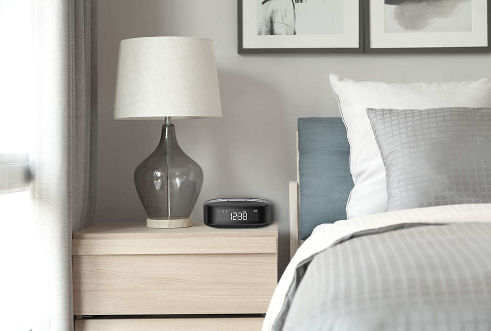 Philips TAR3505/12 radio Clock Digital Black, Grey – image 4