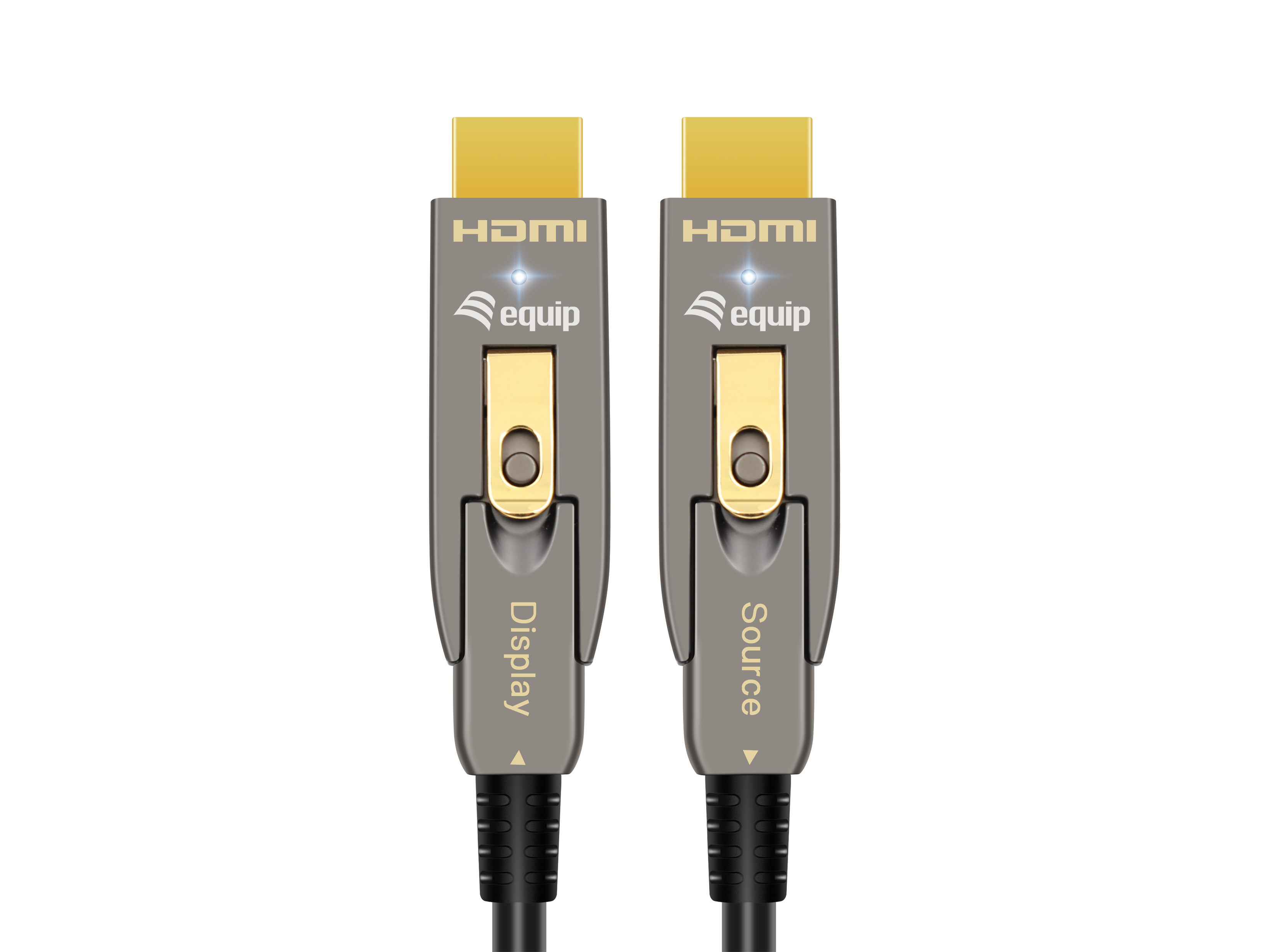 HDMI 2.0 Abnehmbares aktives optisches Kabel Typ D + A, 20m, 4K/60 Hz