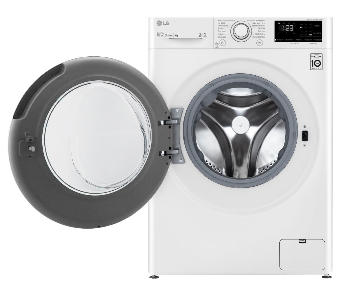 LG FB48V3TN3W washing machine Front-load – image 3