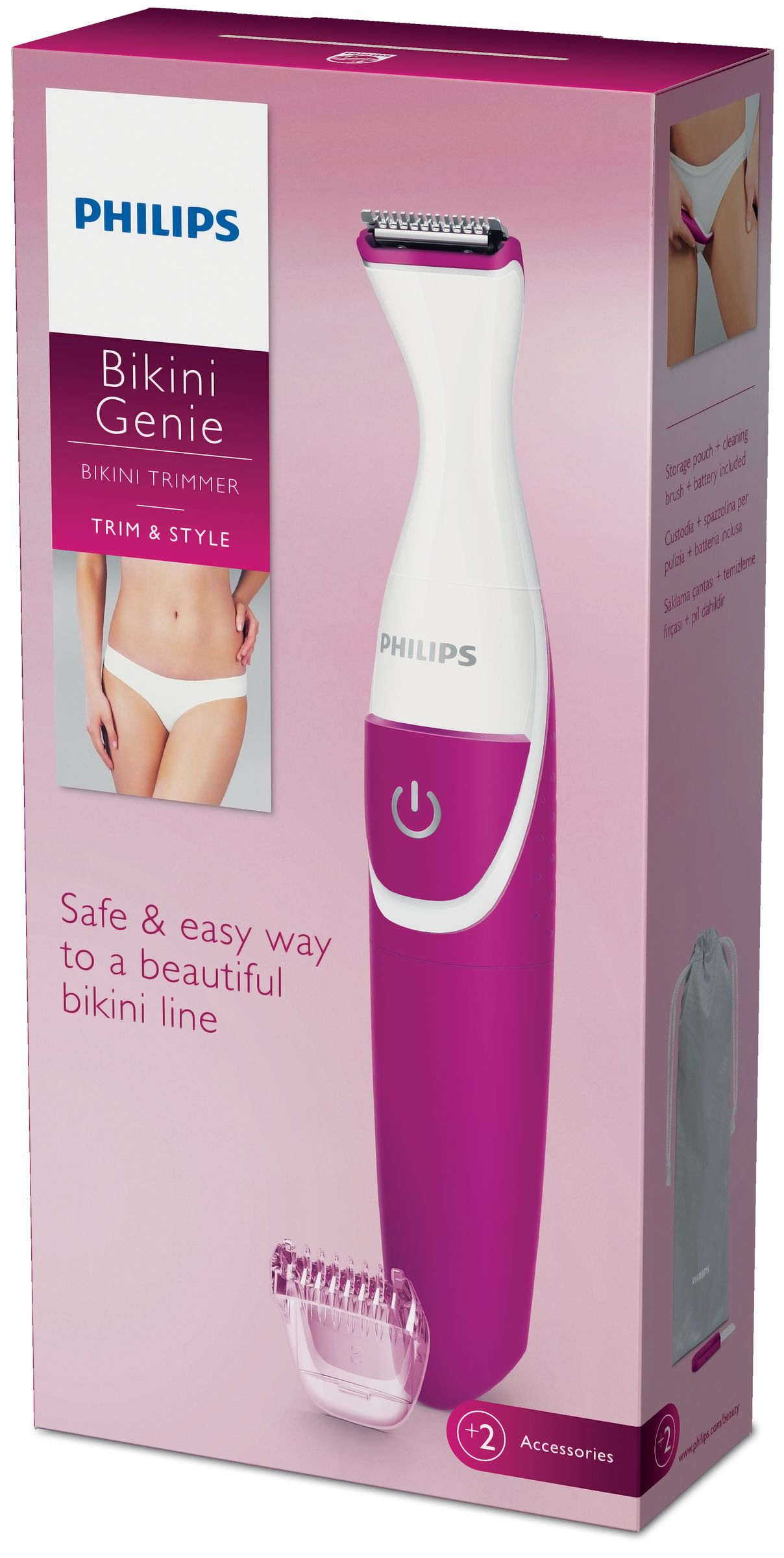 Philips BikiniGenie Bikini trimmer BRT381/15 – image 2