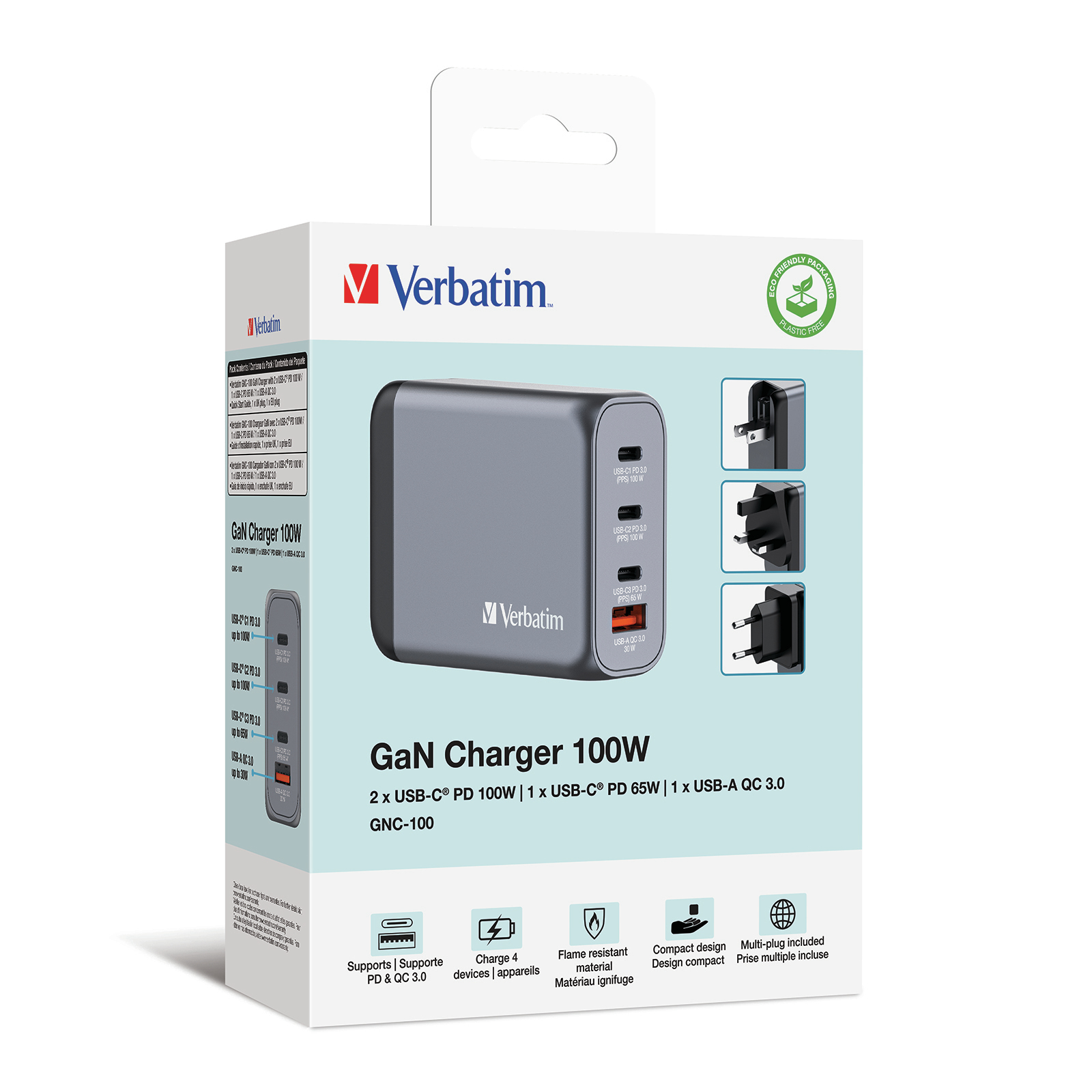 Verbatim GNC-100 GaN Charger – image 6
