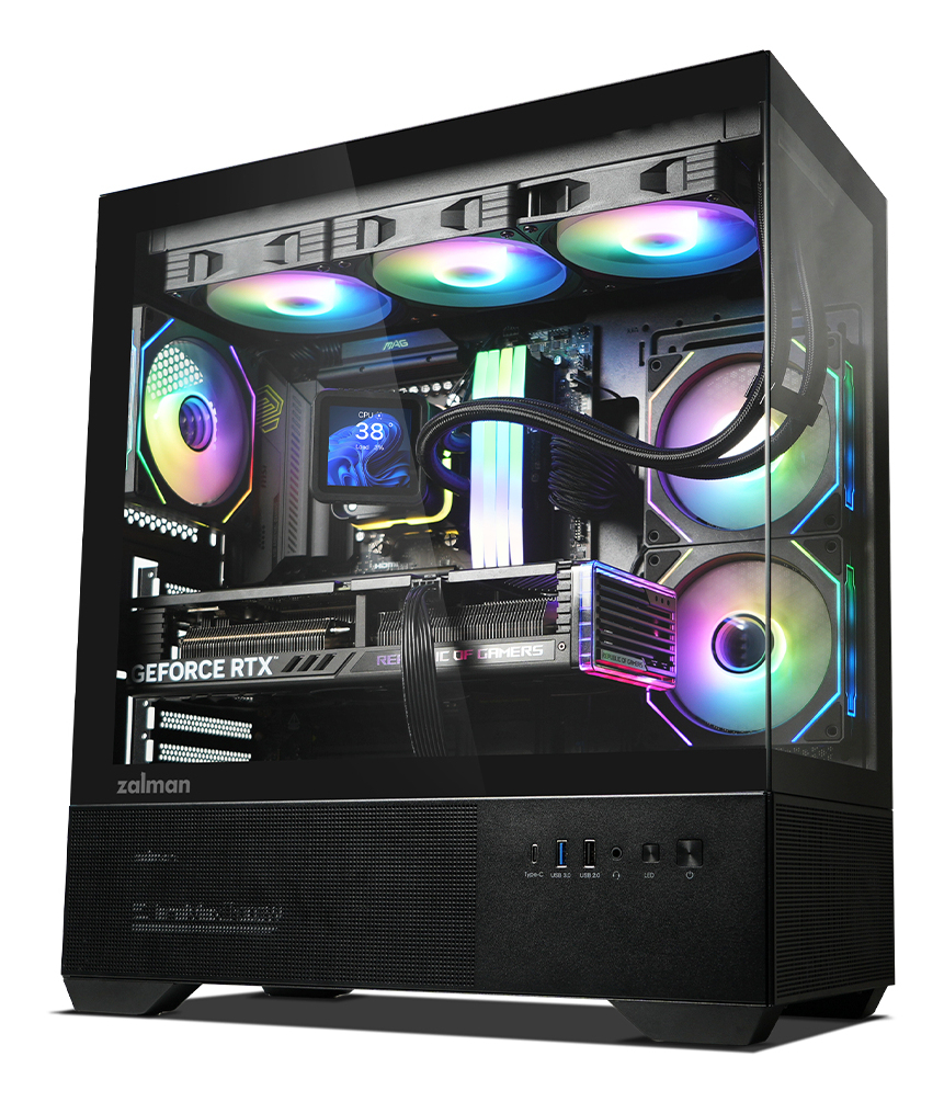 Zalman CHRONIX BLACK Midi Tower image 5
