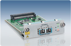 Allied Telesis 1 x long haul Gigabit fiber uplink SC Expansion Module