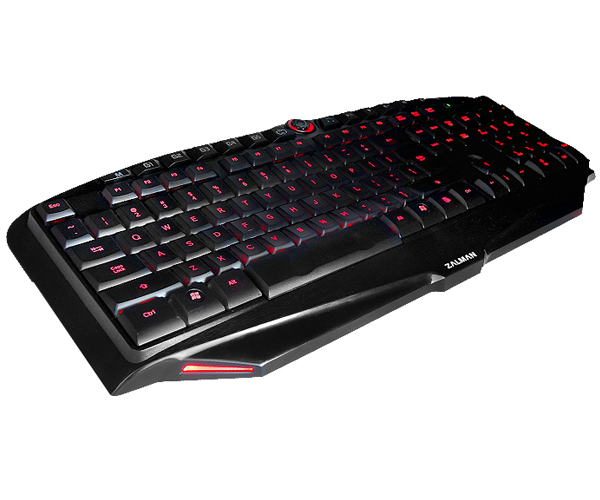 Zalman ZM-K400G keyboard Gaming USB Black – image 3