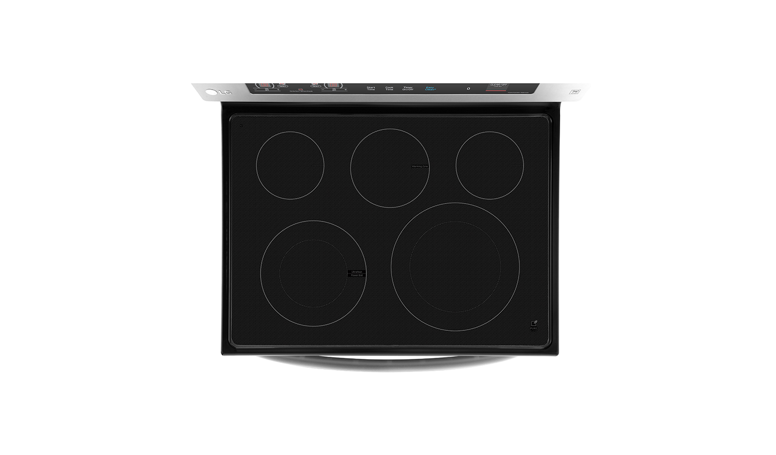 LG LRE3193ST cooker Freestanding cooker Electric Zone induction hob Stainless steel – image 9