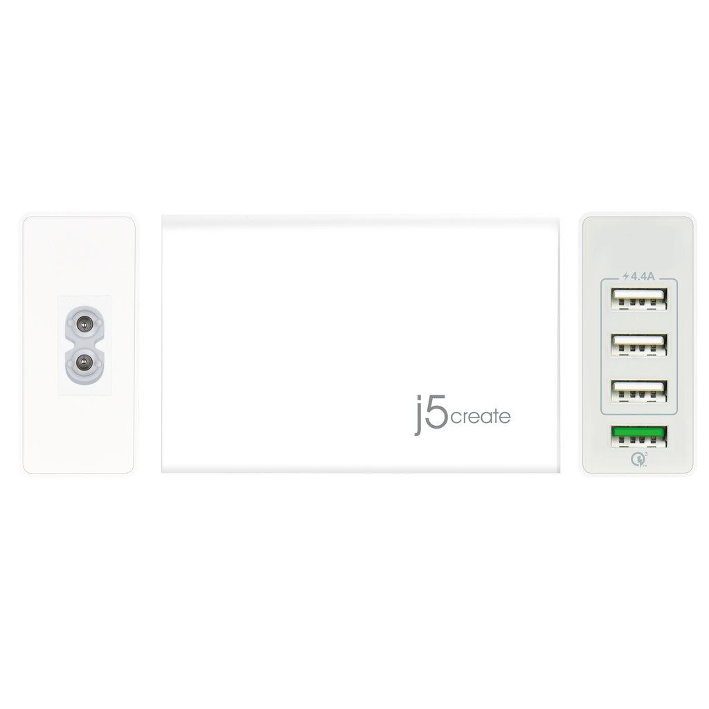 j5create JUP40 4-Port USB QC3.0 Super Charger – image 2