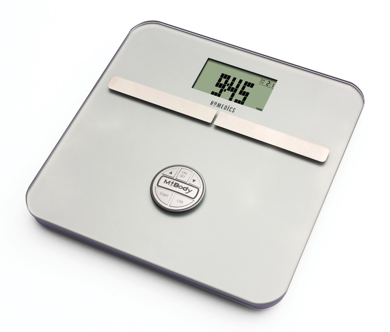 HoMedics 9126SV3R personal scale Silver Electronic personal scale