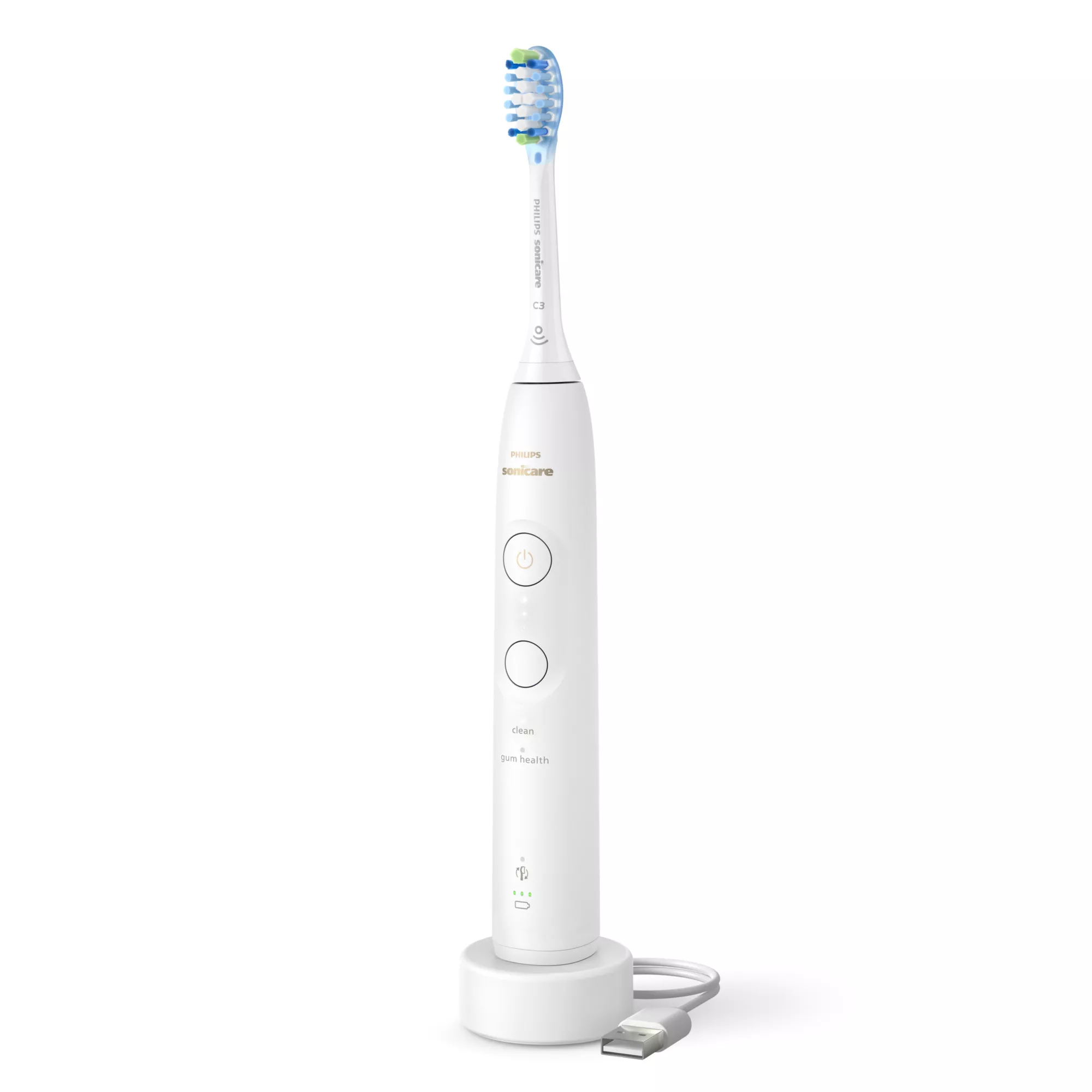 Philips HX7130/01 electric toothbrush Adult Sonic toothbrush White