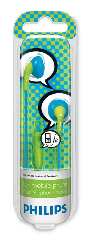 Philips SHE2675BG/98 headphones/headset Wired In-ear Blue, Green – image 2