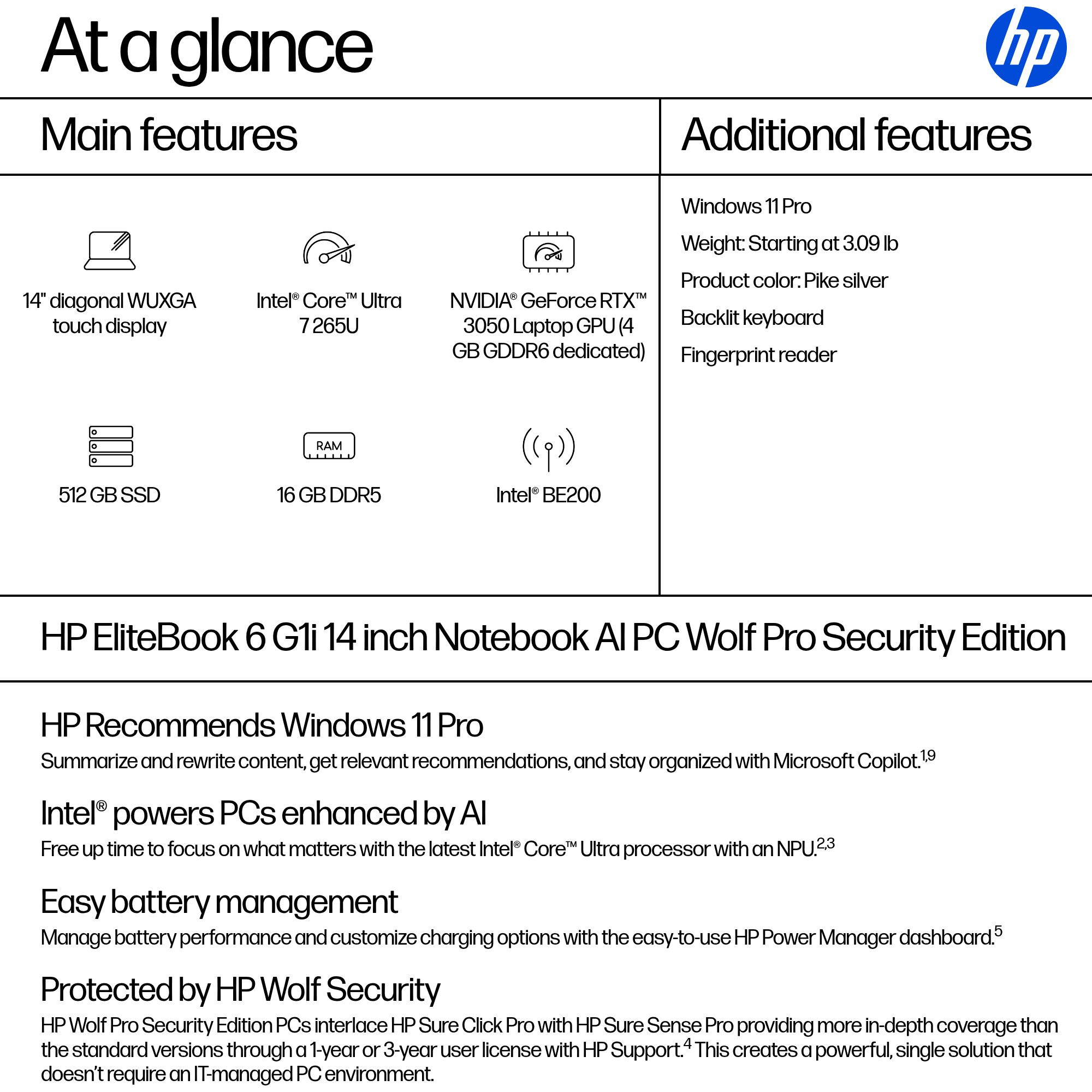 HP EliteBook 6 G1i AI PC Wolf Pro Security Edition – image 2