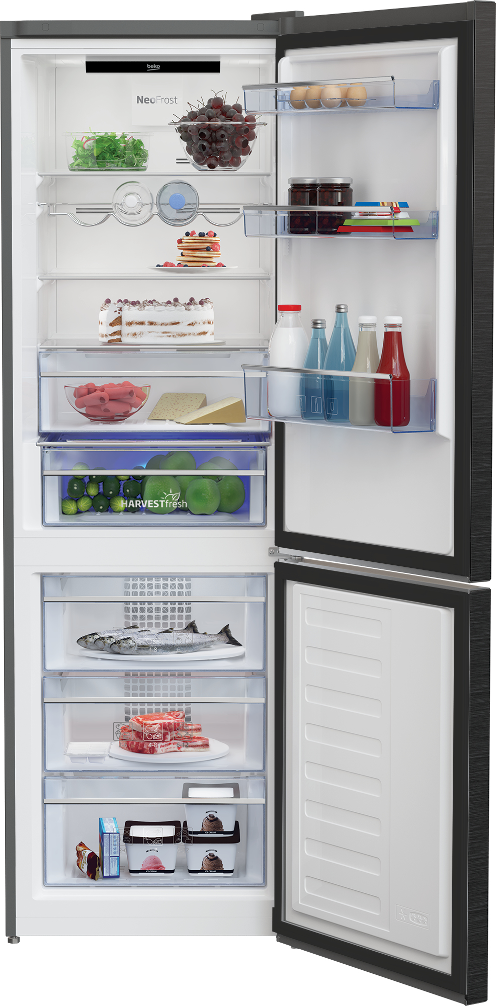 Beko RCNE366E41ZXRN fridge-freezer Freestanding – image 5