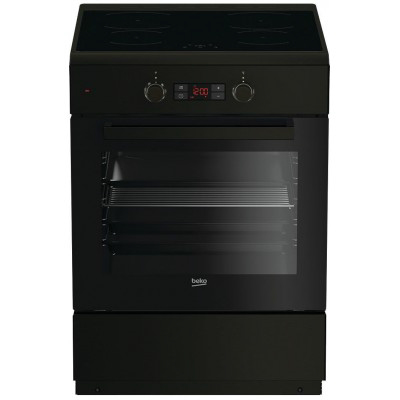 Beko FSM89301GA cooker Freestanding cooker Electric Zone induction hob Black – image 1