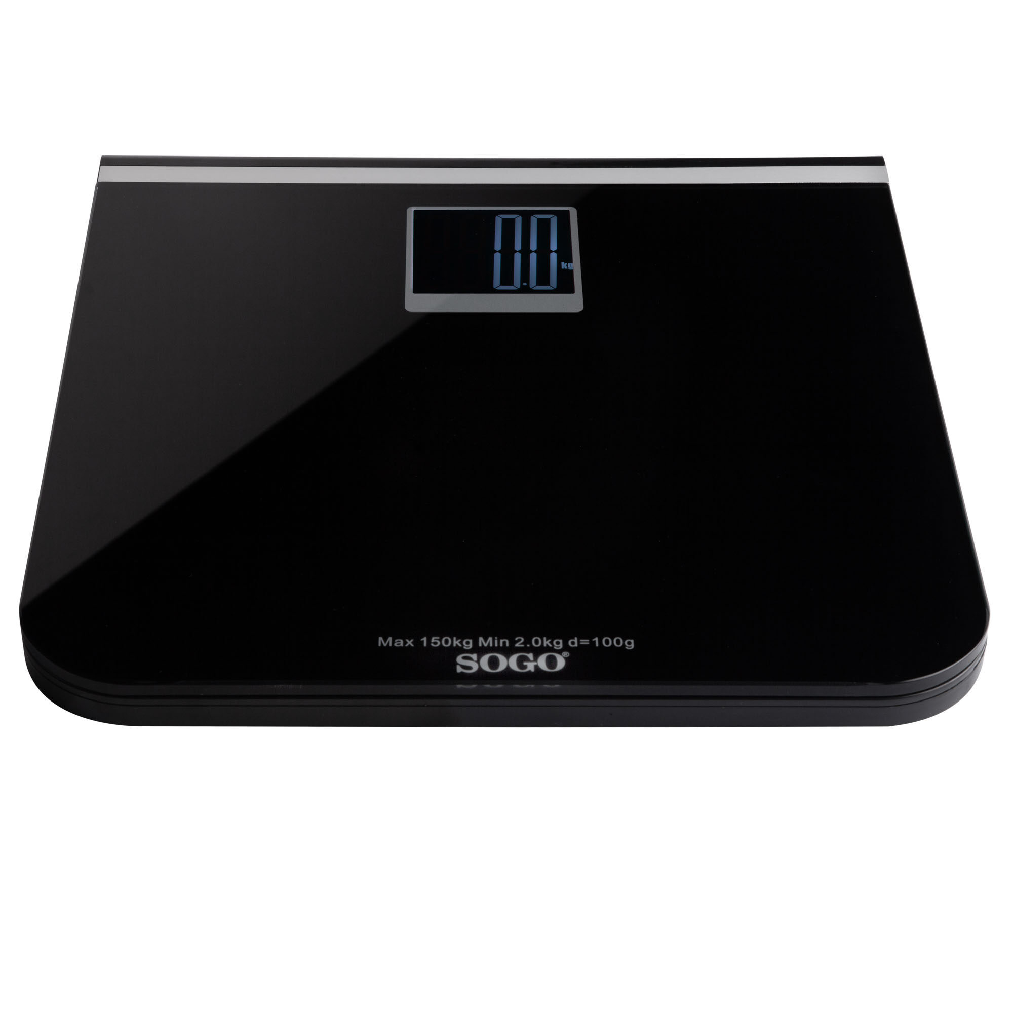 Sogo BAB-SS-3975 personal scale Square Black Electronic personal scale – image 4