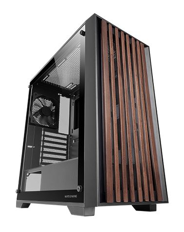 Mars Gaming MC-WOOD Midi Tower Nero