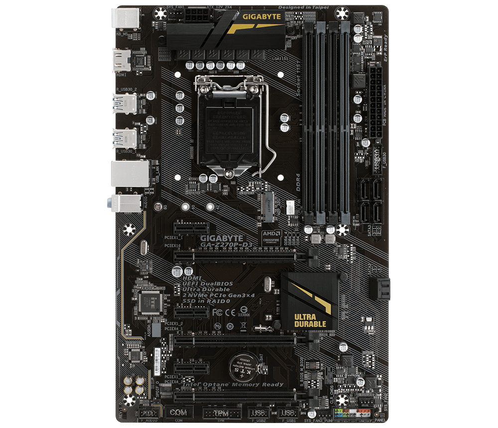 GIGABYTE GA-Z270P-D3 motherboard Intel® Z270 ATX – image 5