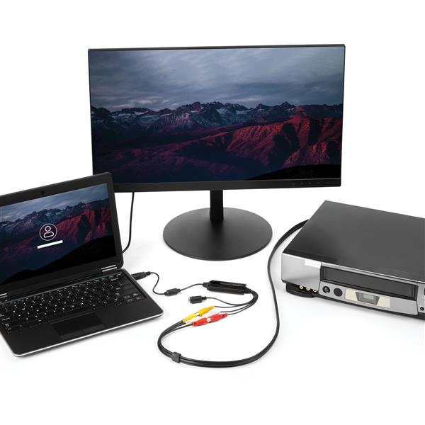 StarTech.com USB Video Capture Adapter Cable - S-Video/Composite to USB 2.0 SD Video Capture Device Cable - TWAIN Support - Analog to Digital Converter for Medi – image 6