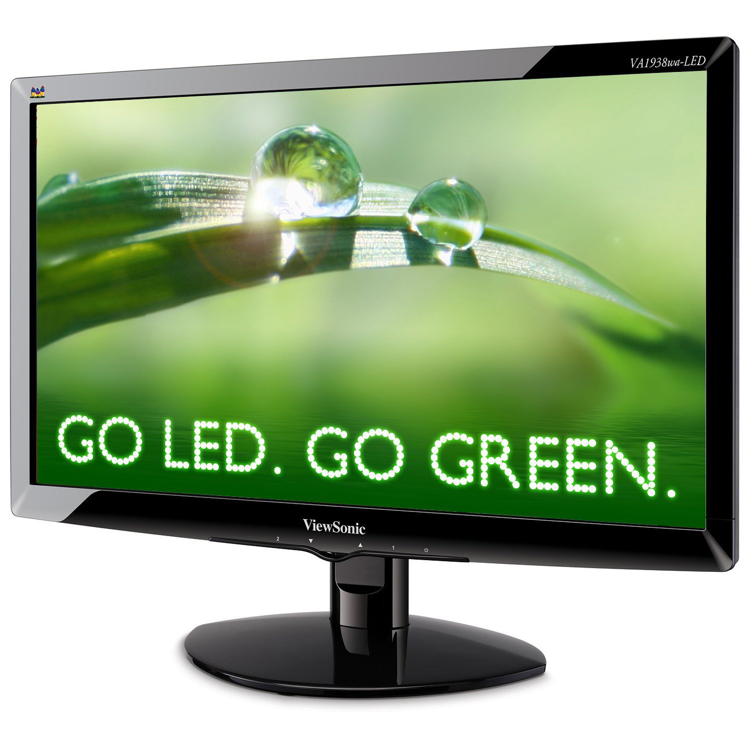 Viewsonic LED LCD VA1938wa-LED computer monitor – image 2