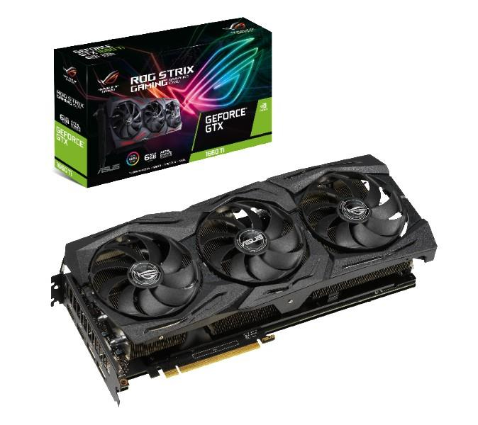 ASUS ROG -STRIX-GTX1660TI-O6G-GAMING NVIDIA GeForce GTX 1660 Ti – image 1