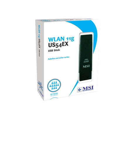 MSI US54EX WLAN 11G USB Stick