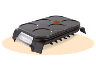 Tefal PY556812 crepe maker 6 crepe(s)