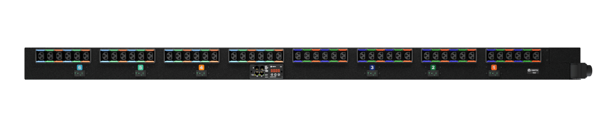 Vertiv UI30028 power distribution unit (PDU) 48 AC outlet(s) 0U Black