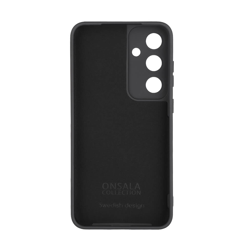 Onsala Phone Case with Silicone Feel Black - Samsung S24+ – image 3