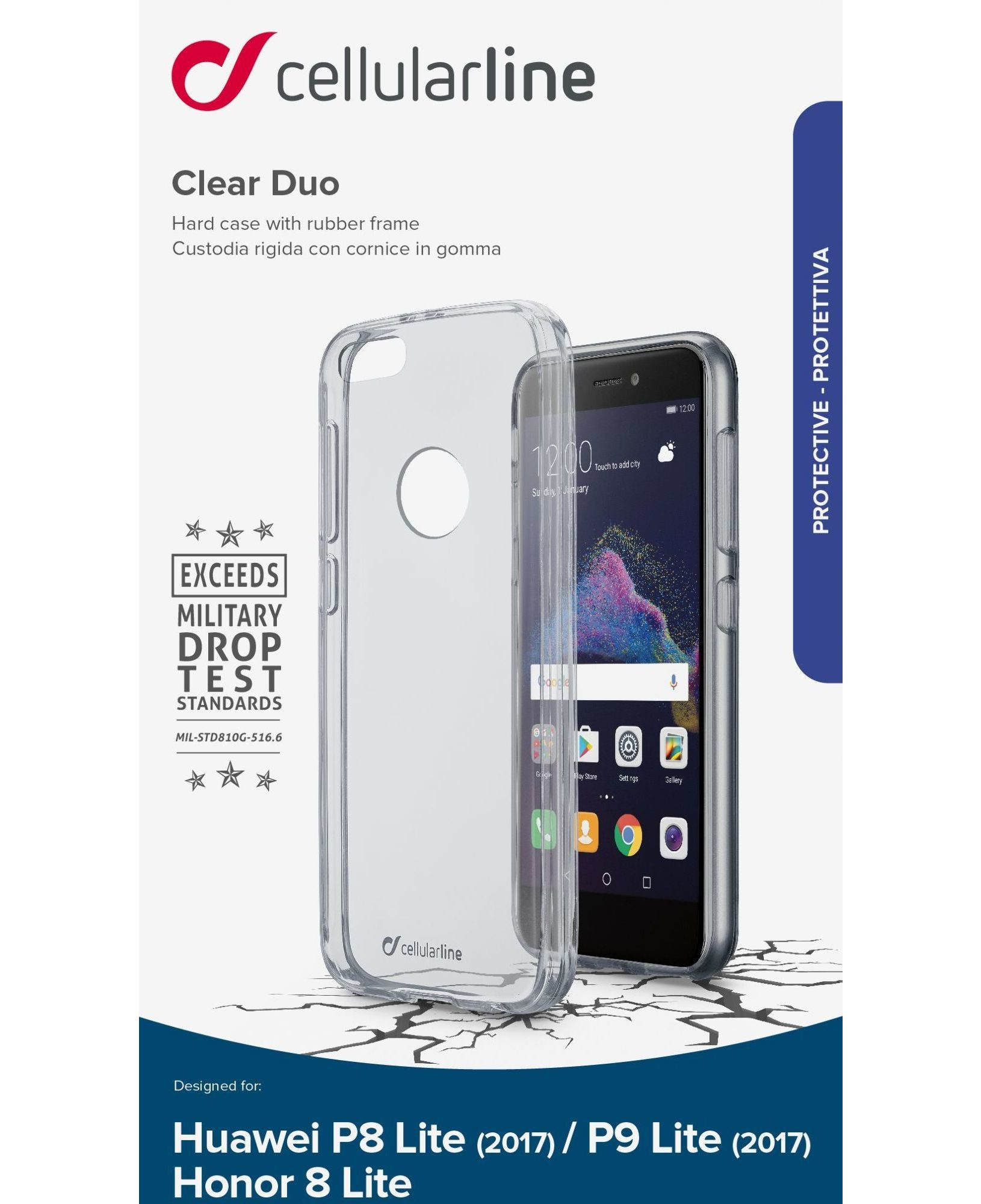 Cellularline Clear Duo - P8 Lite (2017) – image 5