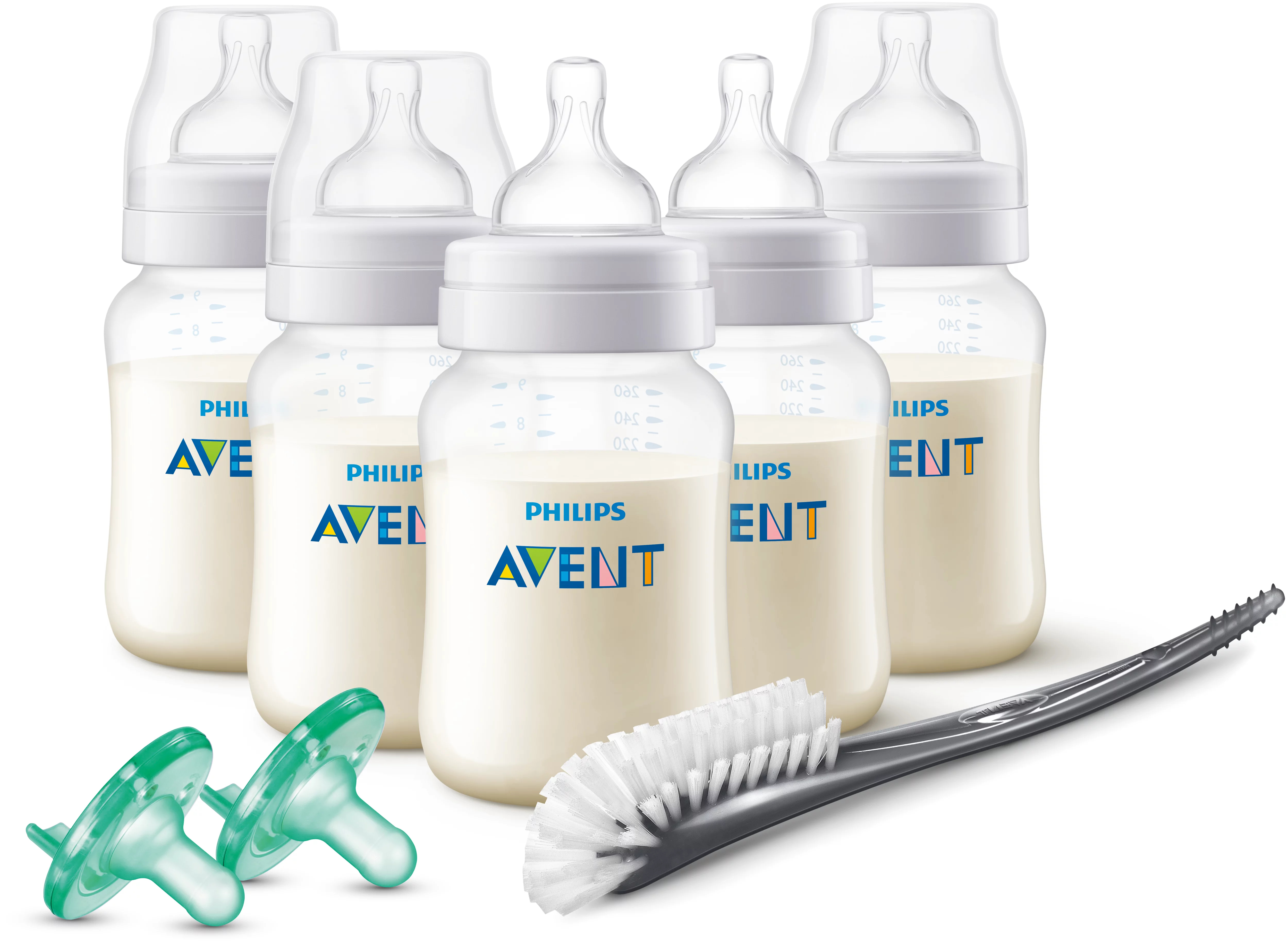 عکس ست هدیه شیشه شیر ضد نفخ فیلیپس اونت مدل SCD392/57