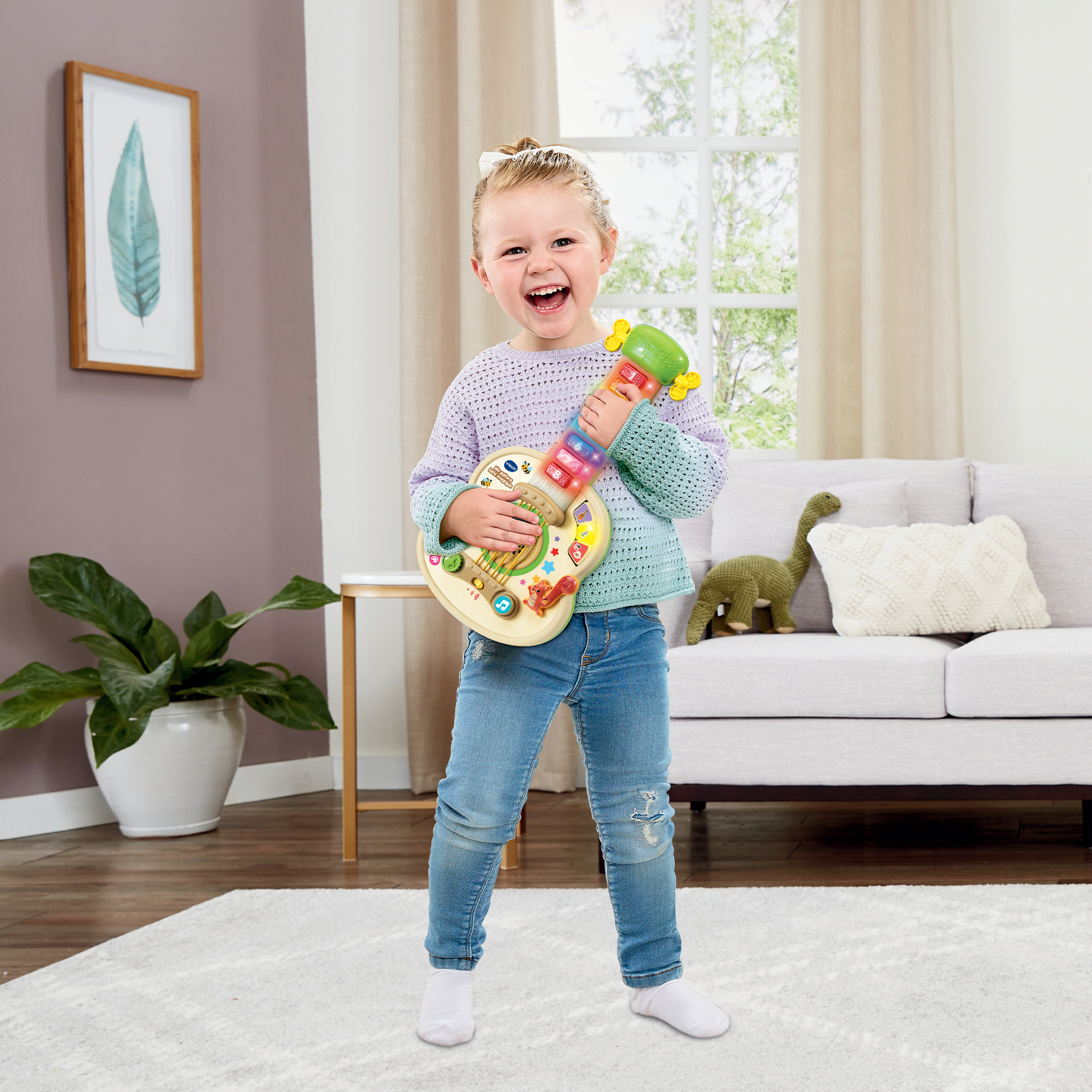 VTech MA GUITARE LUMI MAGIQUE (JOUET AVEC PARTIE BOIS CERTIFIE FSC) – image 7