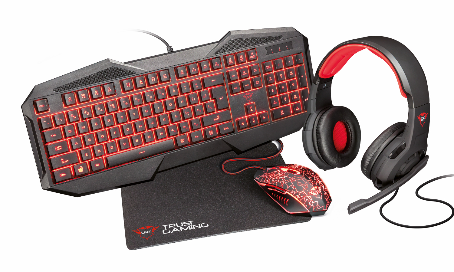 Trust GXT 788 4-in-1 Gaming Bundle ES