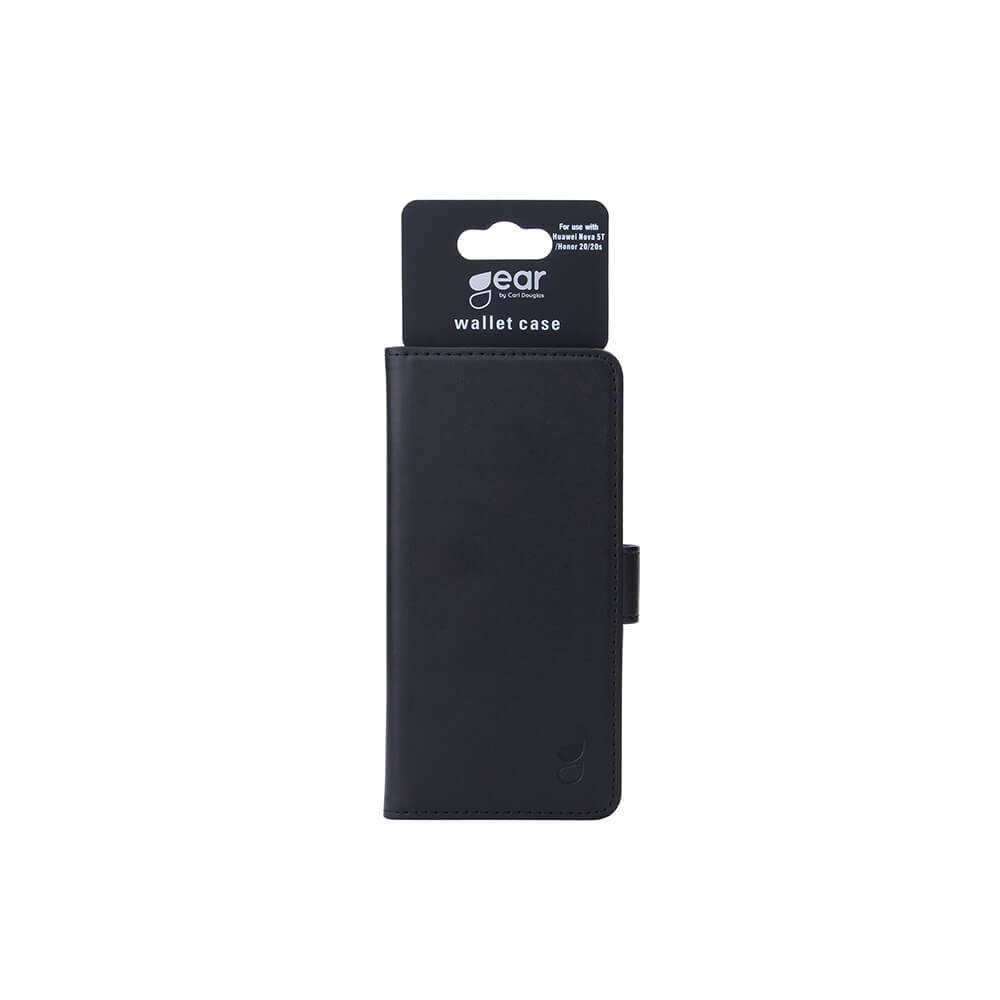 Gear Wallet Case Black - Huawei Nova 5T / Honor 20 / 20s – image 2