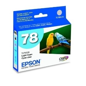 Epson T078520 Light Cyan Ink Cartridge