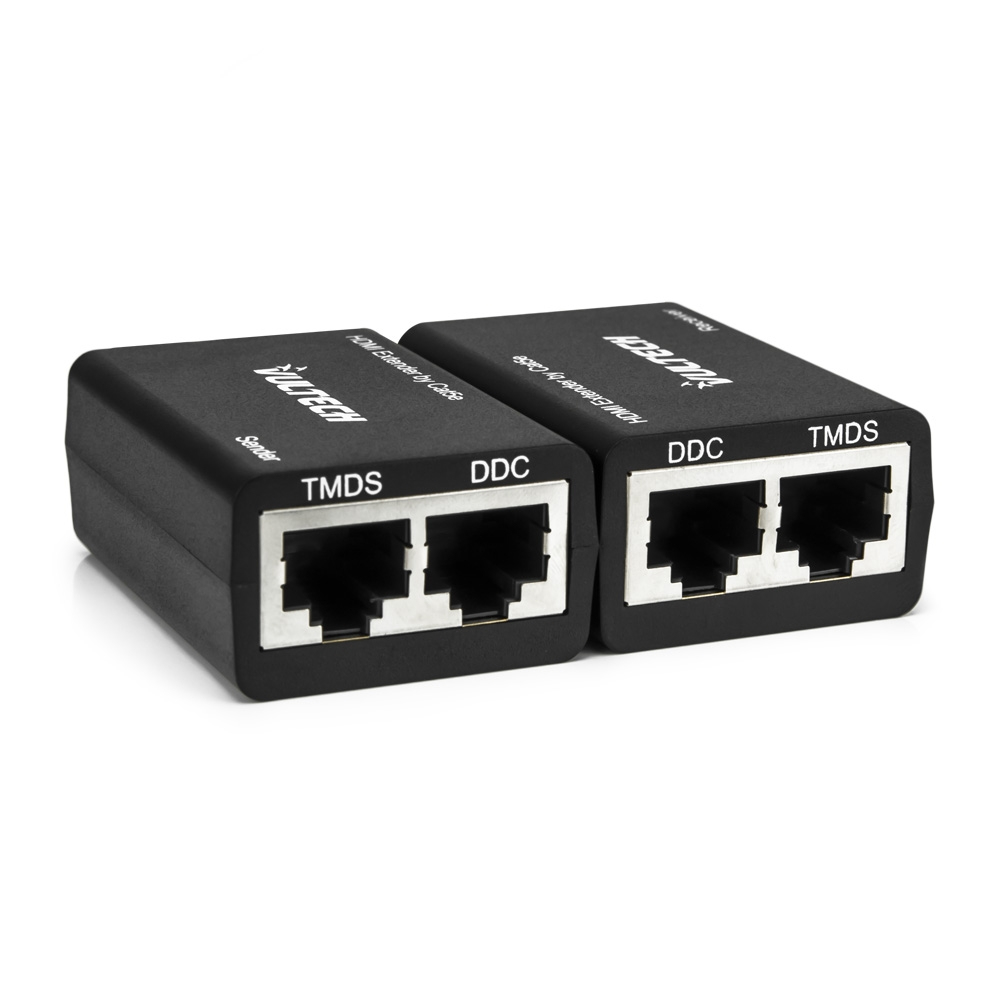 Vultech EX-HDMI1 AV extender AV transmitter & receiver Black