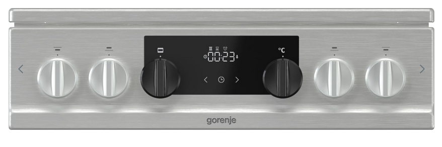 Gorenje KC5355XV cooker Freestanding cooker Gas Black, Stainless steel – image 5
