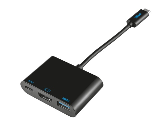 Trust 21260 USB graphics adapter Black – image 2