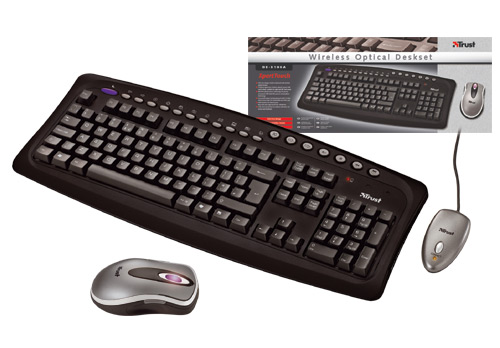 Trust Wireless Optical Deskset 3100A