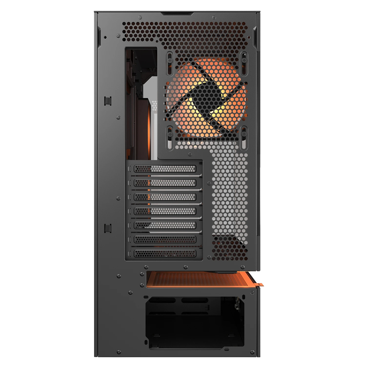COUGAR Midi Tower Case, CFV235 Vision, ARGB, LCD Display, Glass, Black – image 5