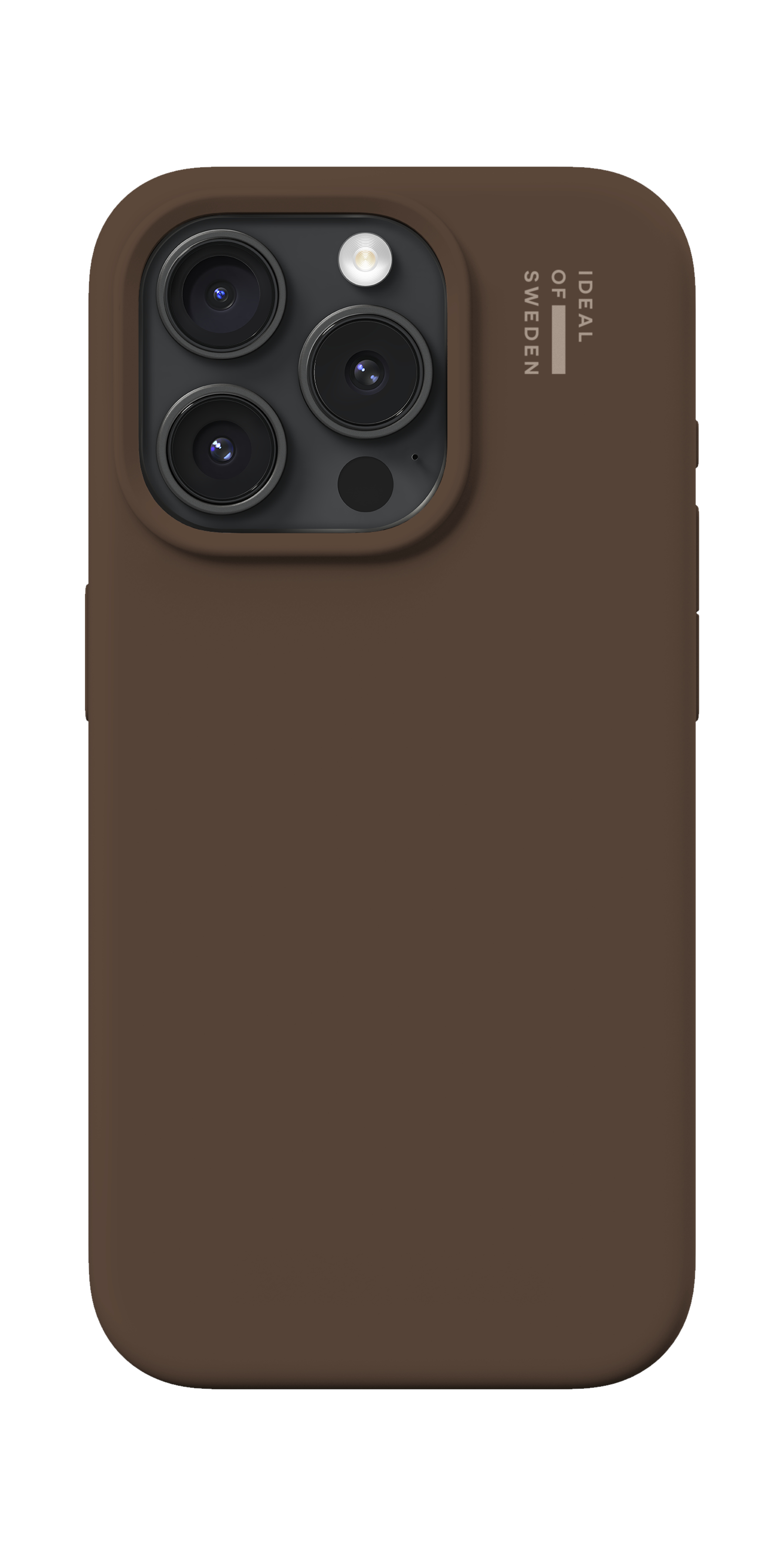 iDeal of Sweden Silicone Case MagSafe iPhone 15 Pro Mocha Mousse