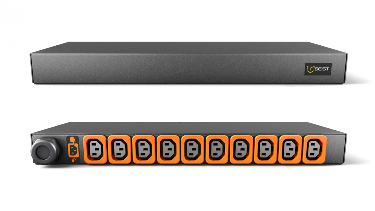 Vertiv GVHVRN102-102L13PS6-IP44 power distribution unit (PDU) 10 AC outlet(s) 1U Black