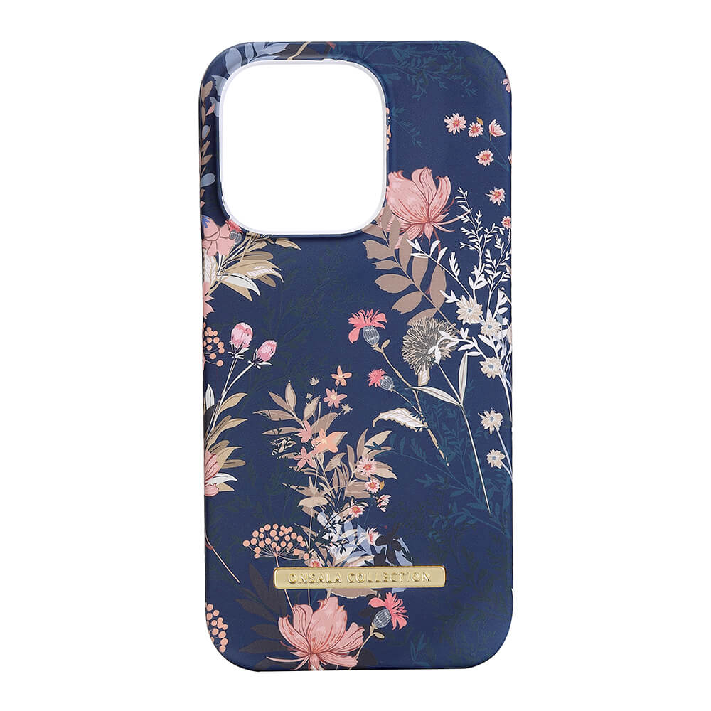 Onsala Phone Case iPhone 14 Pro Dark Flower