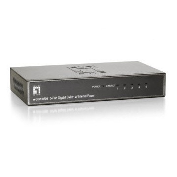 LevelOne GSW-0509 Gigabit Switch 5-Port