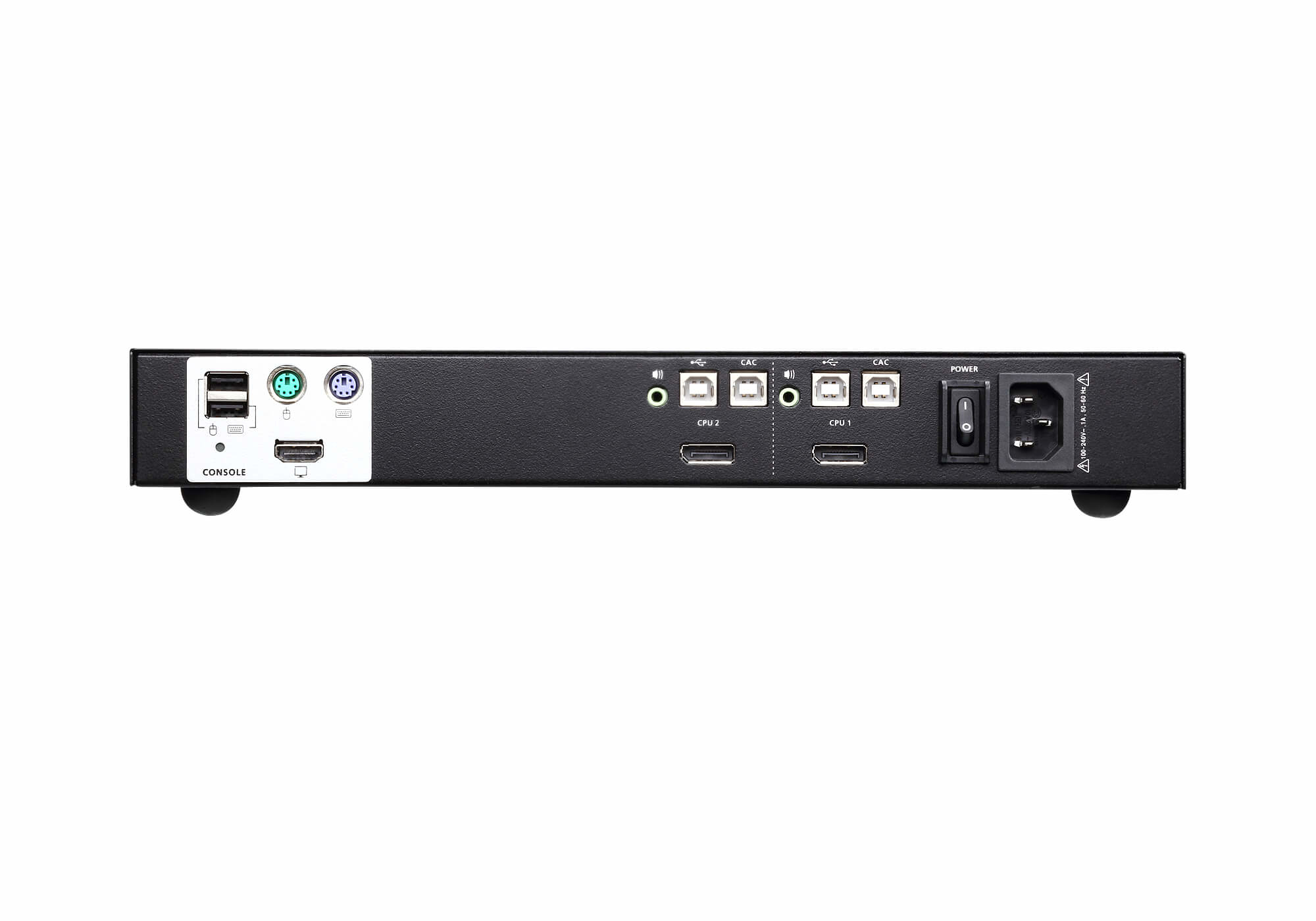 ATEN CS1182DP-AT-X KVM switch Rack mounting Black – image 2