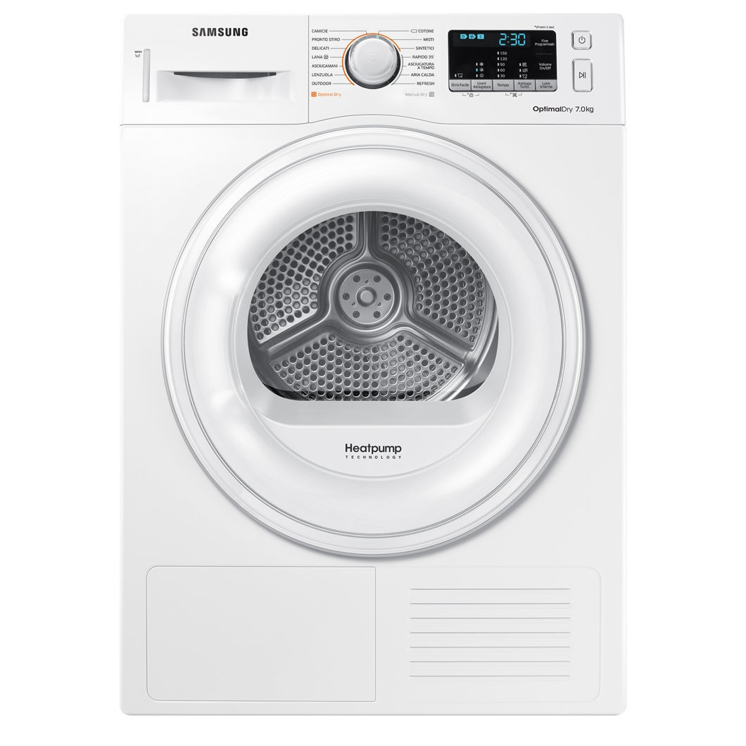 Samsung DV70M50201W tumble dryer Freestanding Front-load