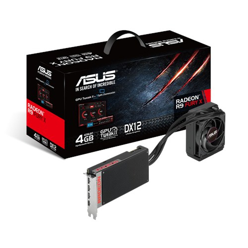 ASUS R9FURYX-4G AMD Radeon R9 Fury X